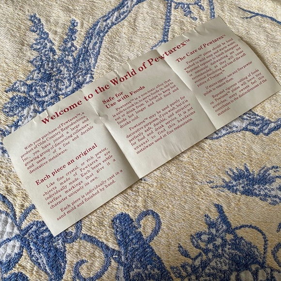 Pewtarex Trophy Plate Dish I Tennis Rim - Picture 11 of 14